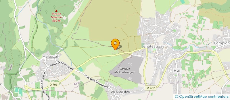 localisation de l'entreprise MONSIEUR FREDERIC BISSAREGE  MALAUZAT