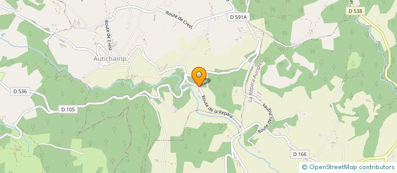 localisation de l'entreprise MONSIEUR FREDERIC BLACHE  AUTICHAMP