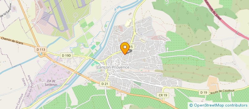 localisation de l'entreprise MONSIEUR FREDERIC BLANC  LANCON-PROVENCE