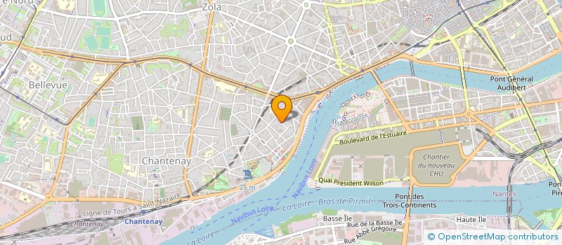 localisation de l'entreprise MONSIEUR FREDERIC BLANCHARD à NANTES