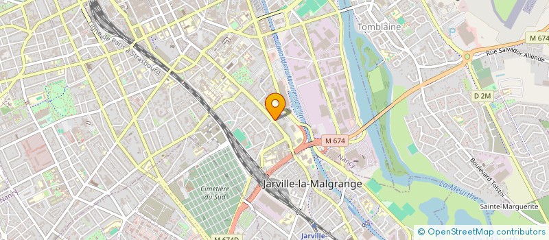 localisation de l'entreprise MONSIEUR FREDERIC BLANCHARD  NANCY