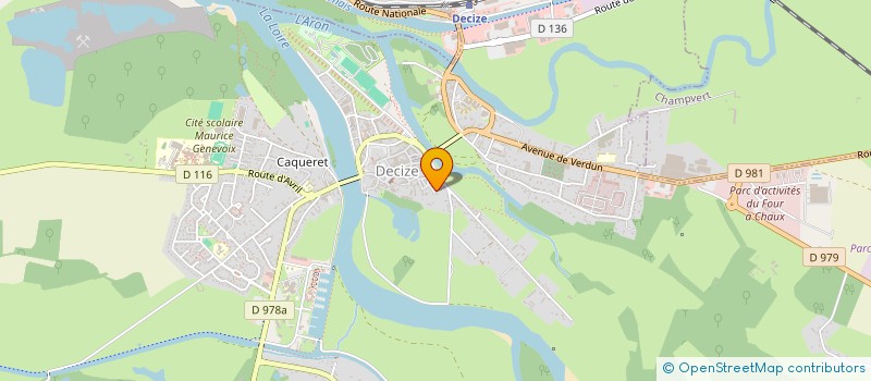 localisation de l'entreprise MONSIEUR FREDERIC BLANCHET  DECIZE