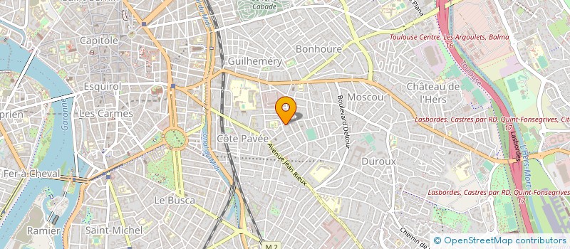 localisation de l'entreprise MONSIEUR FREDERIC BLANCHI à TOULOUSE