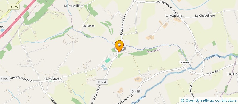 localisation de l'entreprise MONSIEUR FREDERIC BLASSIAU  MONTBRAY