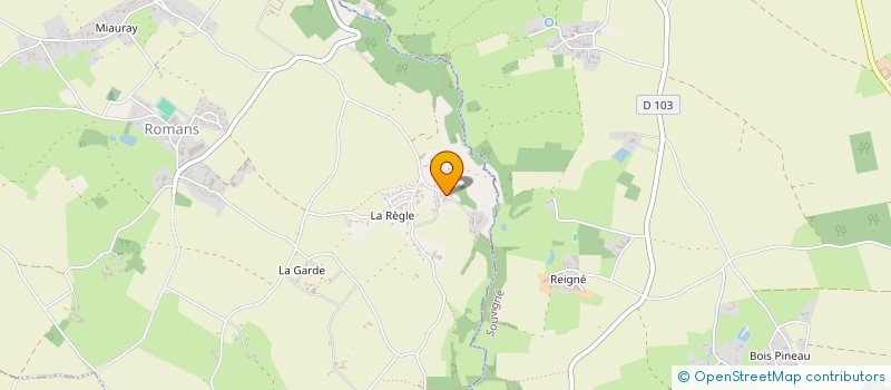 localisation de l'entreprise MONSIEUR FREDERIC BLAY  ROMANS