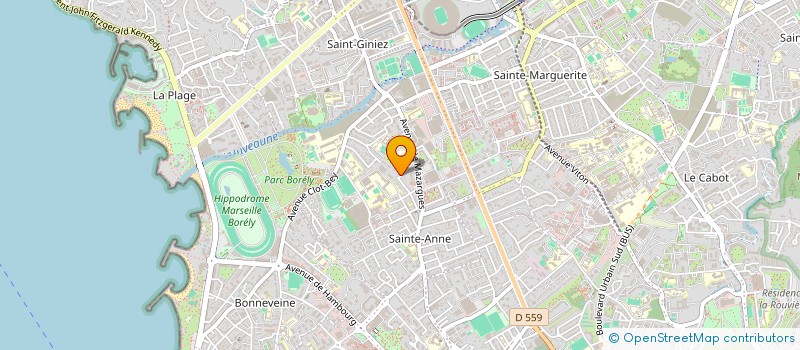 localisation de l'entreprise MONSIEUR FREDERIC BLEINC à MARSEILLE