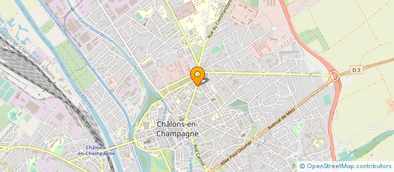 localisation de l'entreprise MONSIEUR FREDERIC BLETON  CHALONS-EN-CHAMPAGNE