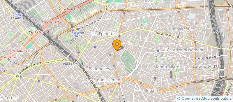 localisation de l'entreprise MONSIEUR FREDERIC BLEU  PARIS