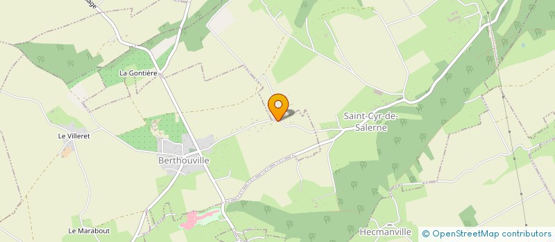 localisation de l'entreprise MONSIEUR FREDERIC BLIN  FONTAINE-L'ABBE