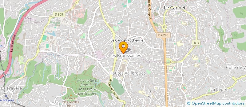 localisation de l'entreprise MONSIEUR FREDERIC BLONDEAU  CANNES