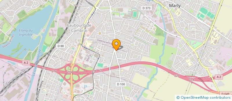 localisation de l'entreprise MONSIEUR FREDERIC BLONDEL  MARLY