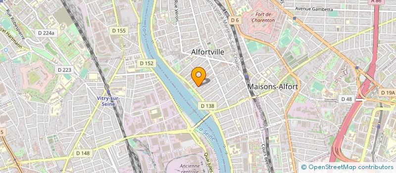 localisation de l'entreprise MONSIEUR FREDERIC BOBO à ALFORTVILLE