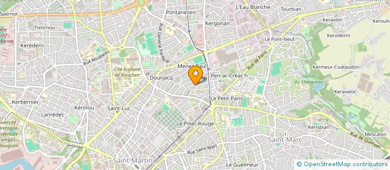 localisation de l'entreprise MONSIEUR FREDERIC BOCQUIER  BREST
