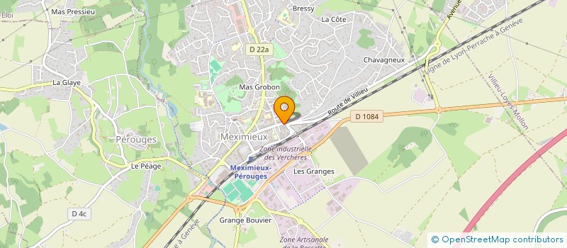 localisation de l'entreprise MONSIEUR FREDERIC BOGARD à MEXIMIEUX