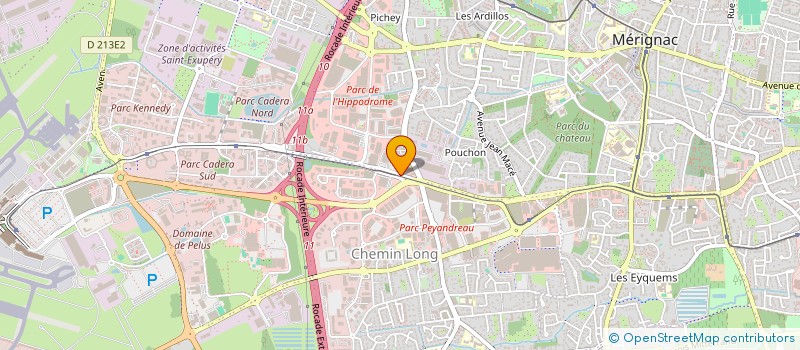 localisation de l'entreprise MONSIEUR FREDERIC BOHN  MERIGNAC