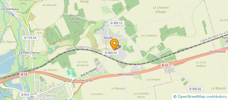 localisation de l'entreprise MONSIEUR FREDERIC BOIREAU à MEZIERES-EN-DROUAIS