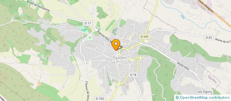 localisation de l'entreprise MONSIEUR FREDERIC BOIRON à EGUILLES