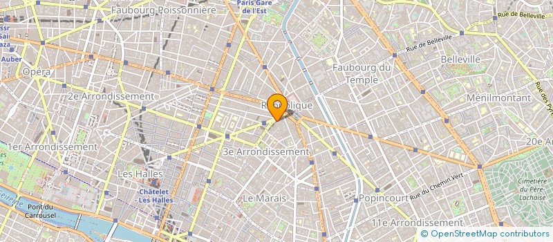localisation de l'entreprise MONSIEUR FREDERIC BOIS MARIAGE à PARIS