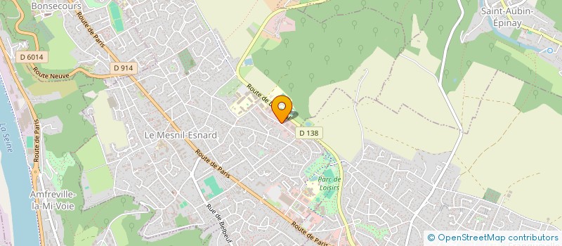 localisation de l'entreprise MONSIEUR FREDERIC BOISMARE  LE MESNIL-ESNARD