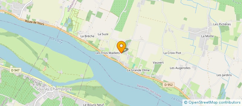 localisation de l'entreprise MONSIEUR FREDERIC BOISNIER  VARENNES-SUR-LOIRE