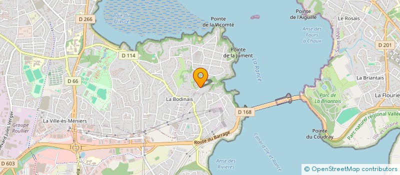 localisation de l'entreprise MONSIEUR FREDERIC BOISSELET  DINARD