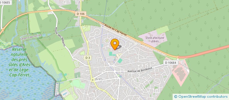 localisation de l'entreprise MONSIEUR FREDERIC BOISSELIER  ARES