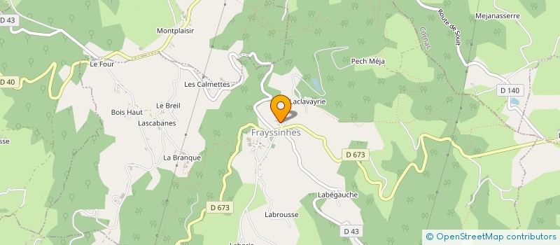 localisation de l'entreprise MONSIEUR FREDERIC BOISSIERE à BANNES