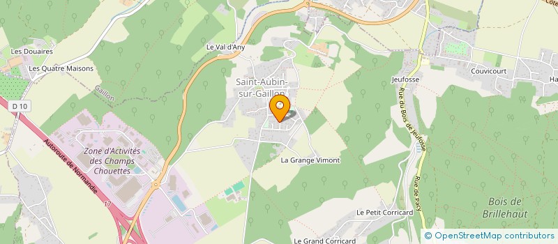 localisation de l'entreprise MONSIEUR FREDERIC BOITEUX  SAINT-AUBIN-SUR-GAILLON