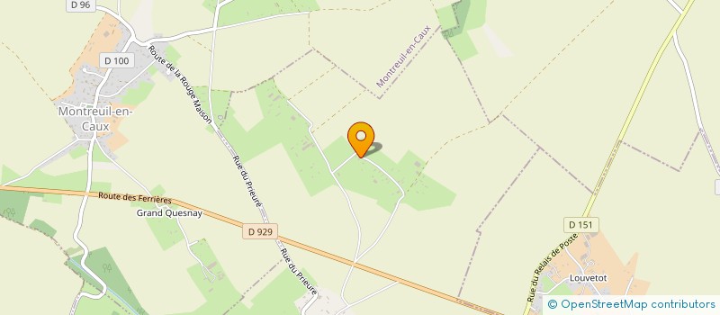 localisation de l'entreprise MONSIEUR FREDERIC BOIVIN  BRACQUETUIT