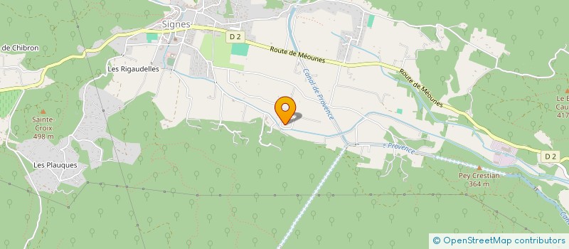 localisation de l'entreprise MONSIEUR FREDERIC BOIVIN  SIGNES