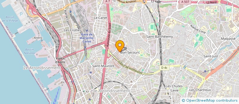 localisation de l'entreprise MONSIEUR FREDERIC BOLEA à MARSEILLE