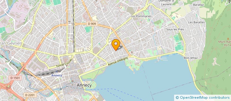 localisation de l'entreprise MONSIEUR FREDERIC BOLO à ANNECY