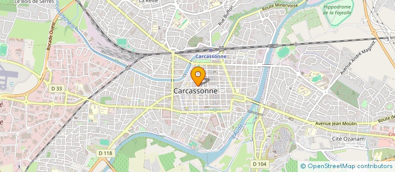 localisation de l'entreprise MONSIEUR FREDERIC BOLOS  CARCASSONNE