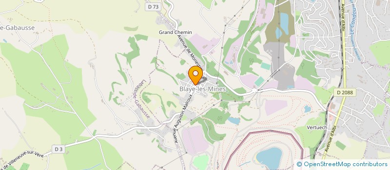 localisation de l'entreprise MONSIEUR FREDERIC BOLOTINE  BLAYE-LES-MINES