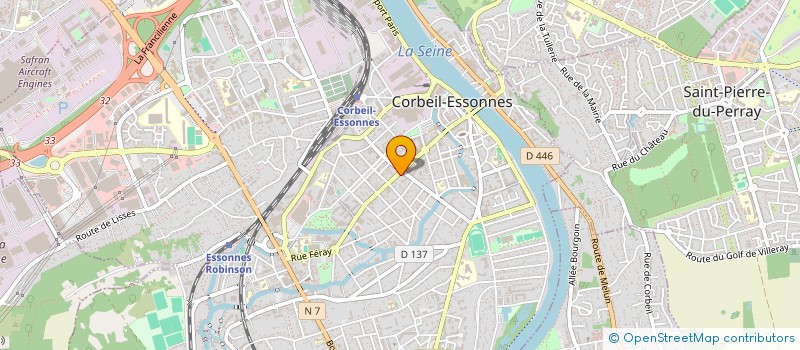 localisation de l'entreprise MONSIEUR FREDERIC BONALDI à CORBEIL ESSONNES