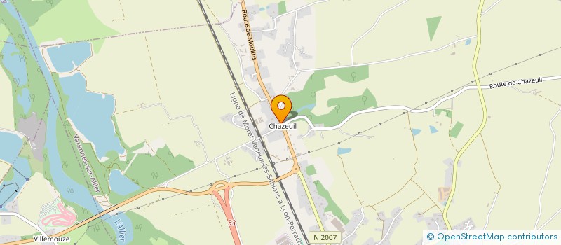 localisation de l'entreprise MONSIEUR FREDERIC BONIFACIO à VARENNES-SUR-ALLIER