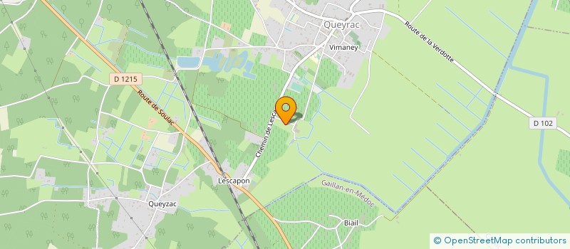 localisation de l'entreprise MONSIEUR FREDERIC BONNET  QUEYRAC