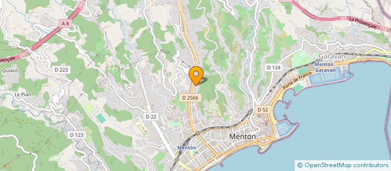 localisation de l'entreprise MONSIEUR FREDERIC BONNET à MENTON
