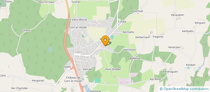 localisation de l'entreprise MONSIEUR FREDERIC BONNET  COLPO