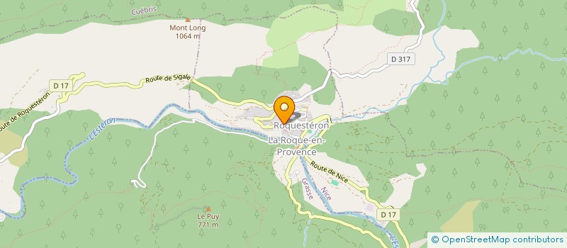 localisation de l'entreprise MONSIEUR FREDERIC BONNET  ROQUESTERON