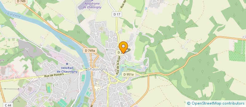 localisation de l'entreprise MONSIEUR FREDERIC BONNIN  VICQ-SUR-GARTEMPE