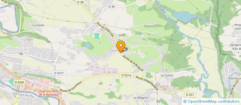 localisation de l'entreprise MONSIEUR FREDERIC BOREL  DOMESSIN