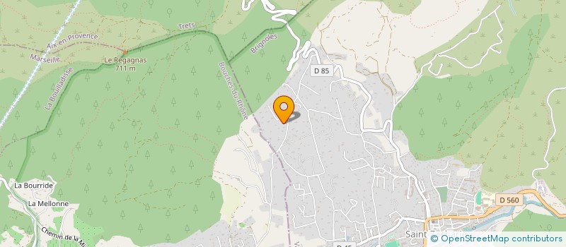 localisation de l'entreprise MONSIEUR FREDERIC BORODINE  SAINT-ZACHARIE