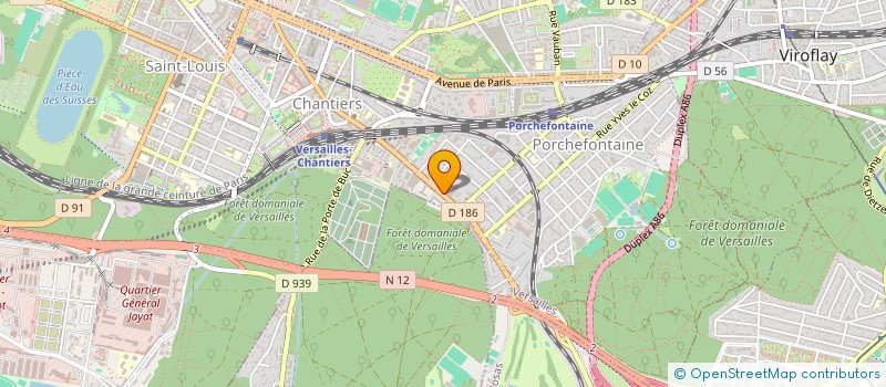 localisation de l'entreprise MONSIEUR FREDERIC BORRALHO à VERSAILLES