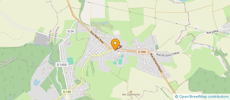 localisation de l'entreprise MONSIEUR FREDERIC BOSS  TRIEUX