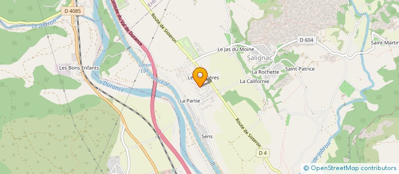 localisation de l'entreprise MONSIEUR FREDERIC BOTELLA  EMBRUN