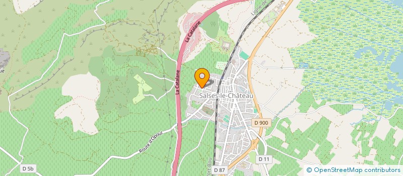 localisation de l'entreprise MONSIEUR FREDERIC BOTTEGA  SALSES-LE-CHATEAU