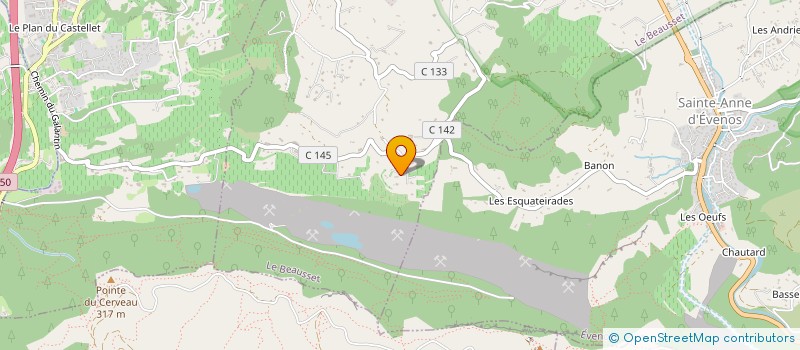 localisation de l'entreprise MONSIEUR FREDERIC BOTTI  LE BEAUSSET