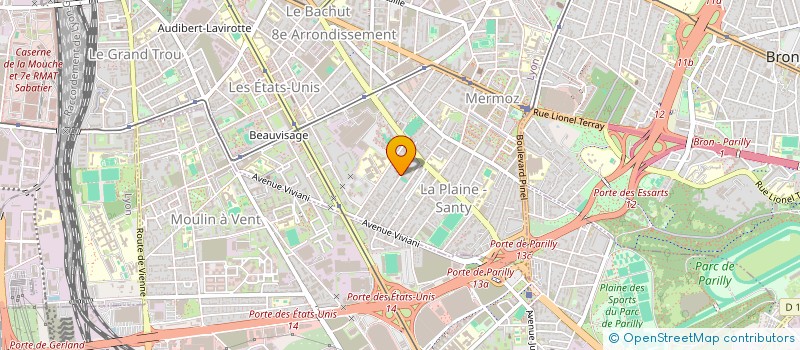 localisation de l'entreprise MONSIEUR FREDERIC BOUAT  LYON