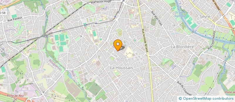 localisation de l'entreprise MONSIEUR FREDERIC BOUCHEREAU à REZE